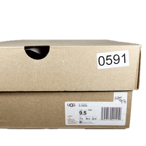 SB17 UGG Women’s Careena Ankle-Strap Espadrille Platform Sandals US Size 9.5 M - Picture 11 of 11